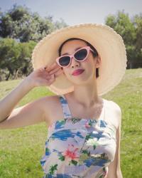 Frolicking in the sun