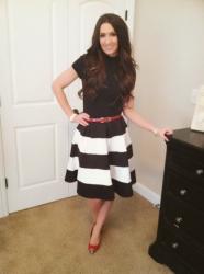 THE Striped Skirt