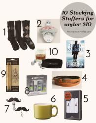 Men's Stocking Stuffers (under $10) & A Giveaway from Coupons.com! 