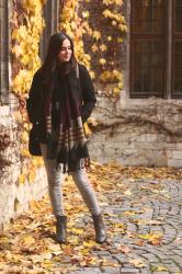 Jogging Trousers and Fall Leaves