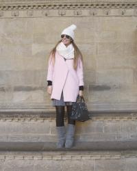 Pink coat 