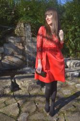 LOOK DE FIESTA: VESTIDO ROJO