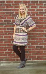 thrifted jessica simpson dress