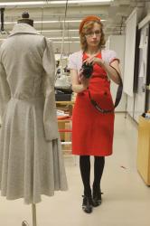 SEWING : Trying out a shawl collar and sleeves