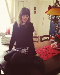 Outfit: La mini in paillettes !!!