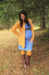 Flowers and mustard
