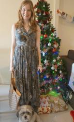 Sales and Outfits! | Christmas Day Dress, Boxing Day Maxi Skirt, LV Neverfull Tote Bag