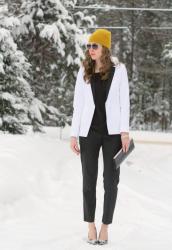 Holiday Dressing - Black, White, and Yellow