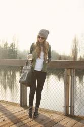 at the waterfront
