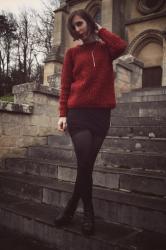 # Red jumper #