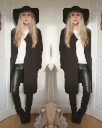 MONOCHROME & FLOPPY HAT