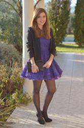 Du violet et du noir pour le réveillon
