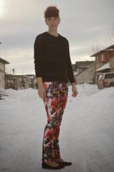 Printed Pants