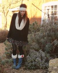 Wellies and Walking - OOTD