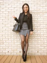 Work-friendly Attire: The Tweed Skirt