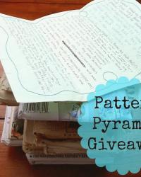 Pattern Pyramid giveaway to welcome 2014!