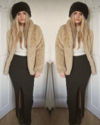 DOUBLE FAUX FUR