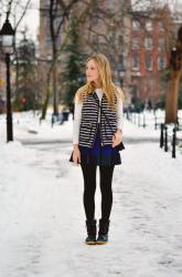 Snow Day Attire | Winter Boots & Vest
