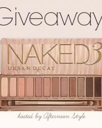 Naked 3 Palette Giveaway!