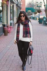 Plaid keeps your warmer than other prints
