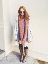 dressed in knit