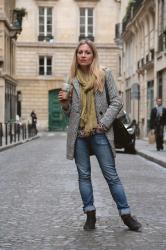 Casual style: Jeans Boots & Coat