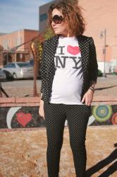 Mission #25, Day 2--Black and White (polka dots!)