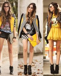 FashionCoolture: top 3 – black & yellow