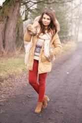 CASUAL OOTD | CAMEL PARKA