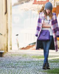 CAPPOTTO A QUADRI & SKINNY JEANS – ORTA SAN GIULIO