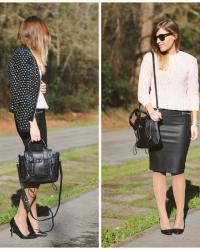Pencil skirt.