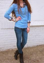 Sky Blue + Plaid