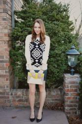 January Remix: Graphic Sweater {2}