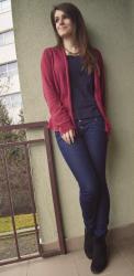 Outfit Ideas no.34: navy & red