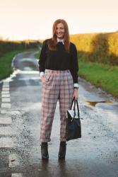 Ways To Style Tartan | With Clean Cut Black & White