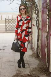 Diane Von Furstenberg wrap dress