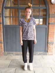 OOTD | Layering up a slouchy jumpsuit