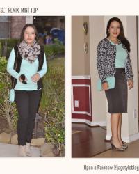 Closet Remix: Mint Top