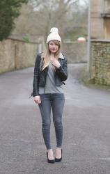 Black & Grey With A Topping Of Cream