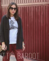  Camiseta Brigitte Bardot