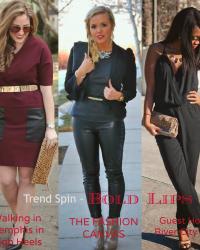 Trend Spin Linkup Week 34 - Bold Lips 