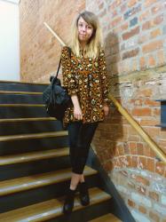 OOTD | Leopard print smock