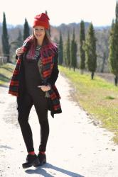 Outfit of the day: Una salopette in inverno