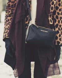 violet and leopard
