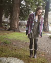 Lumberjack and timbs - OOTD