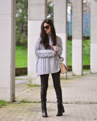 ...Wool Grey Sweater...