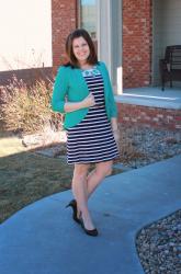 Teal, Stripes, an a $200 Giveaway