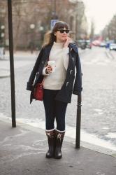 Colder days - Gros Pull et Bottes Fourrées