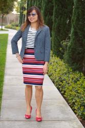 Mixed Stripes + Polka Dots