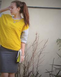 Le pull Jaune